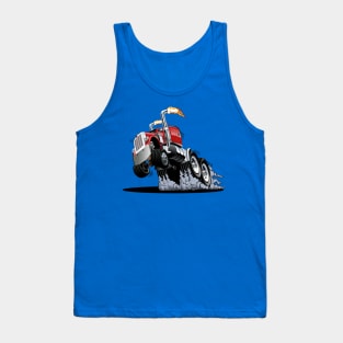 Cartoon truck Tank Top